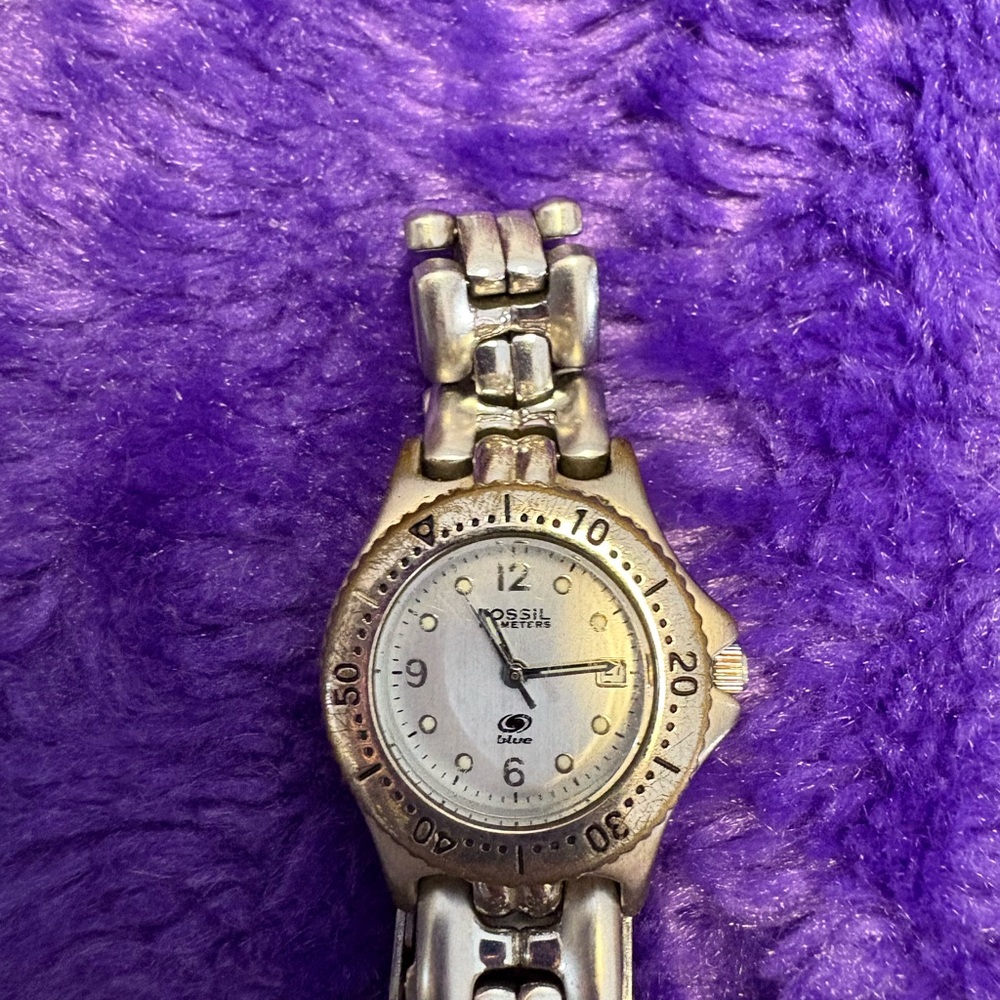 Fossil Silver Metal Watch